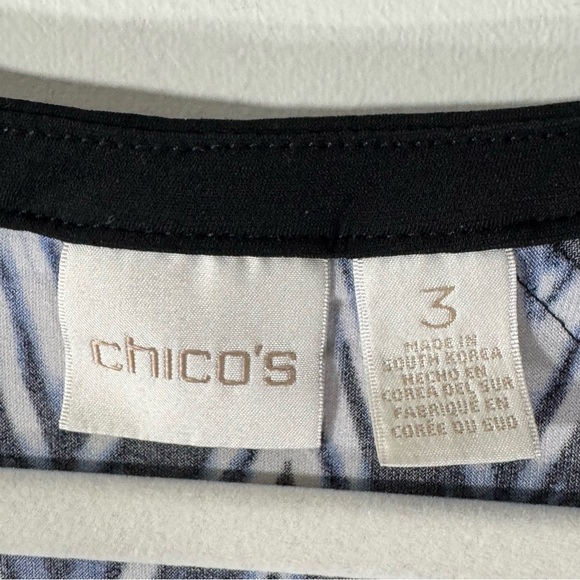 Chico's mixed animal print jersey knit Maxi Dress - Picture 8 of 11